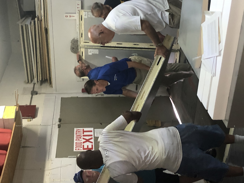 Henderson Christian Community Outreach Walk in Freezer Assembly